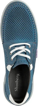 Мужские синие полуботинки Shoiberg