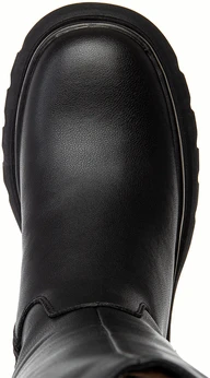 Женские черные сапоги Baden (Натуральная шерсть)