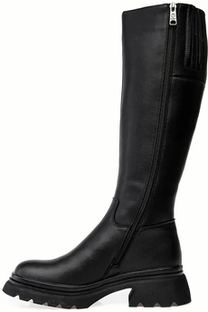 Женские черные сапоги Baden (Натуральная шерсть)