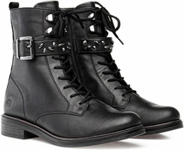 Женские черные ботинки Remonte (Байка)