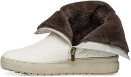 Женские бежевые полусапоги Romer (Натуральный мех)