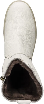 Женские бежевые полусапоги Romer (Натуральный мех)