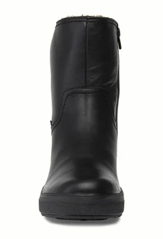 Женские черные полусапоги Romer (Натуральный мех)