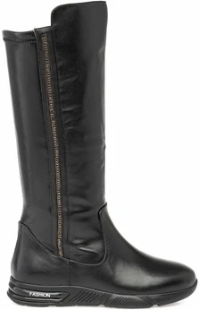 Женские черные сапоги Ascalini (Евромех)