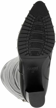 Женские черные сапоги Ascalini (Евромех)