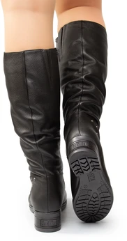 Женские коричневые сапоги Janita (Натуральный мех)