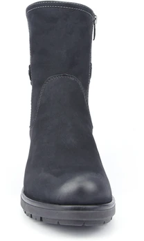 Женские синие ботинки Francesco Donni (Натуральный мех)