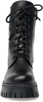 Женские черные ботинки ALEXIA LEVINI (Натуральная шерсть)