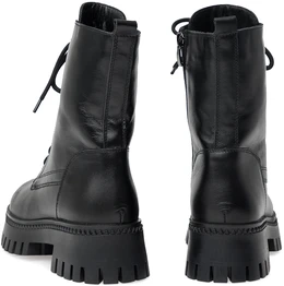 Женские черные ботинки ALEXIA LEVINI (Натуральная шерсть)