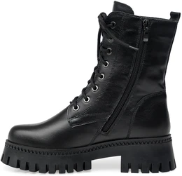 Женские черные ботинки ALEXIA LEVINI (Натуральная шерсть)