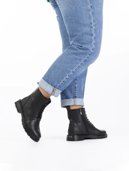 Женские черные ботинки Baden (Байка)