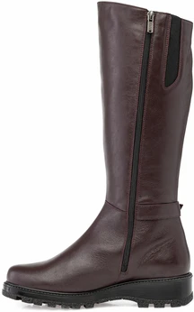 Женские фиолетовые сапоги Janita (Натуральный мех)