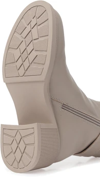 Женские бежевые ботильоны Wilmar (Натуральная шерсть)