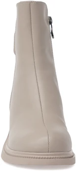 Женские бежевые ботильоны Wilmar (Натуральная шерсть)