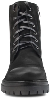 Женские черные ботинки Francesco Donni (Натуральная шерсть)