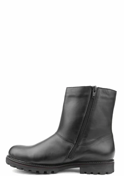 Женские черные ботинки Remonte (Натуральная шерсть)