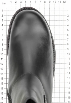 Женские черные ботинки Remonte (Натуральная шерсть)