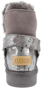 Женские коричневые угги Ascalini (Натуральная шерсть)