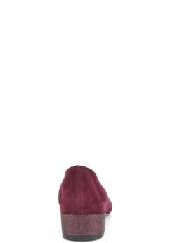 Женские бордовые туфли Bludo