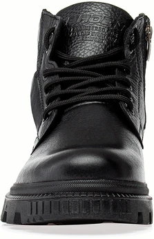 Мужские черные ботинки Baden (Натуральная шерсть)