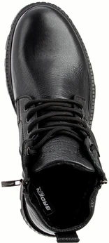 Мужские черные ботинки Baden (Натуральная шерсть)