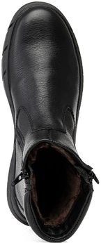 Мужские черные ботинки Romer (Натуральный мех)