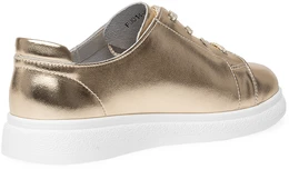 Женские золотые кроссовки Wilmar