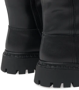 Женские черные сапоги Baden (Натуральная шерсть)