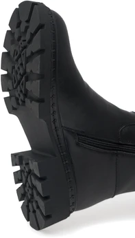 Женские черные сапоги Baden (Натуральная шерсть)