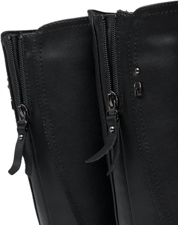 Женские черные сапоги Baden (Натуральная шерсть)