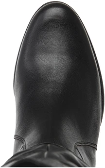 Женские черные сапоги Janita (Байка)