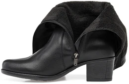 Женские черные сапоги Janita (Байка)