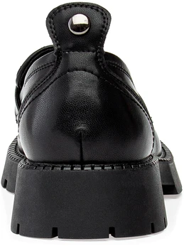 Женские черные лоферы Baden