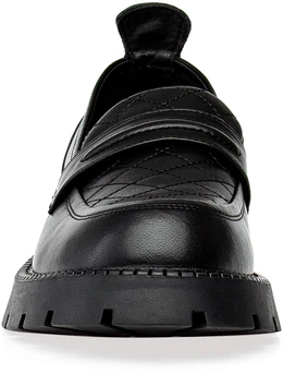 Женские черные лоферы Baden