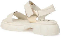 Женские белые босоножки Baden