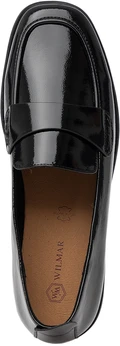 Женские черные лоферы Wilmar