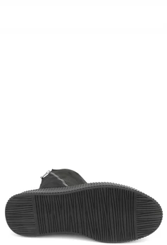 Женские черные полусапоги Balex (Натуральный мех)