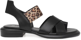 Женские черные босоножки Baden