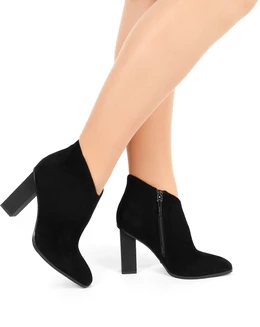 Женские черные ботильоны Calipso (Байка)