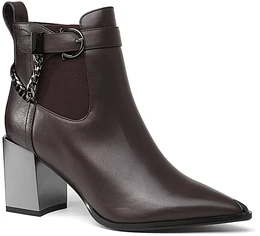 Женские бордовые ботильоны Calipso (Байка)