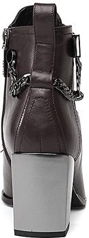 Женские бордовые ботильоны Calipso (Байка)