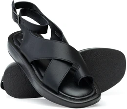 Женские черные босоножки Baden