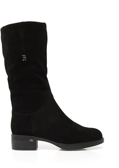 Женские черные сапоги Baden (Натуральная шерсть)