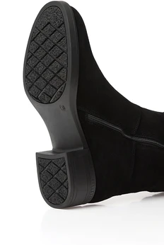 Женские черные сапоги Baden (Натуральная шерсть)