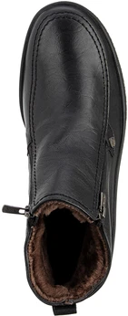 Мужские черные ботинки Romer (Натуральный мех)