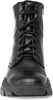 Мужские черные ботинки Romer (Натуральный мех)