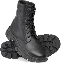 Мужские черные ботинки Romer (Натуральный мех)