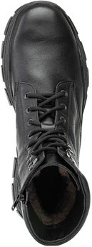 Мужские черные ботинки Romer (Натуральный мех)