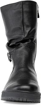 Женские черные полусапоги Romer (Натуральный мех)