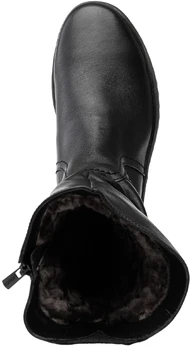 Женские черные полусапоги Romer (Натуральный мех)